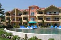Pool and view of the Hotel AGUALINA KITE RESORT - Cabarete - Dominican Republic